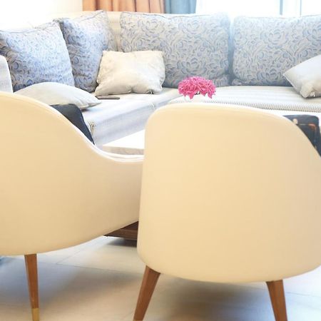 Waterfront Hotel Apartment Lusail エクステリア 写真 The interior of a suite at the hotel