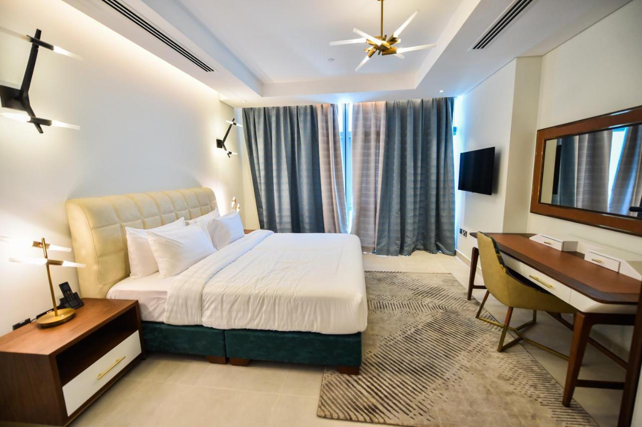 Waterfront Hotel Apartment Lusail エクステリア 写真 A bedroom at the hotel